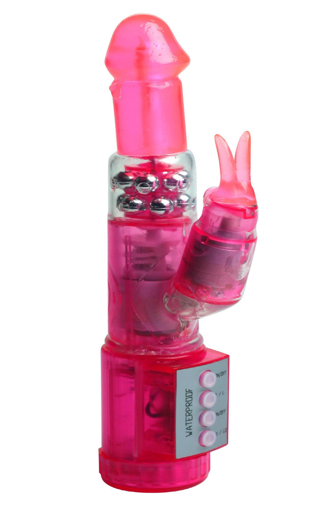 Wet and Wild Pink Waterproof Rabbit Vibe