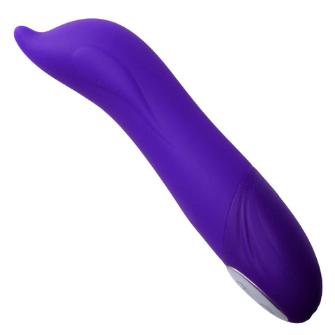 Lila 10x Mode Silicone Dolphin Vibe