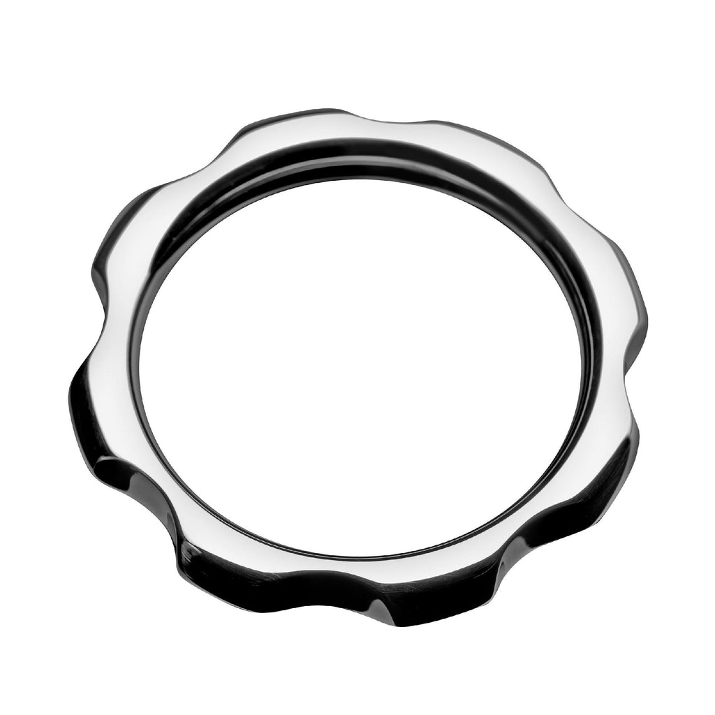 Gear Head Metal Cock Ring- 2 inch