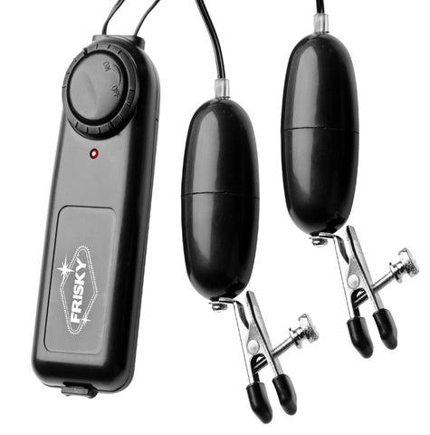 Vibe Me Vibrating Nipple Clamps with Variable Speeds