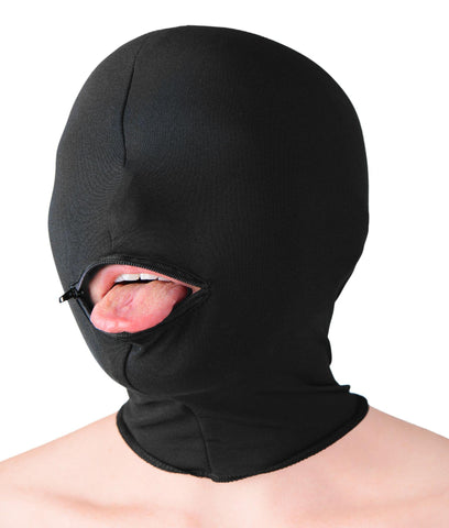 Zippered Eyeless Hood