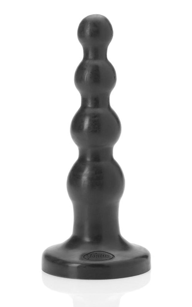 Large Ripple Silicone Dildo - Black