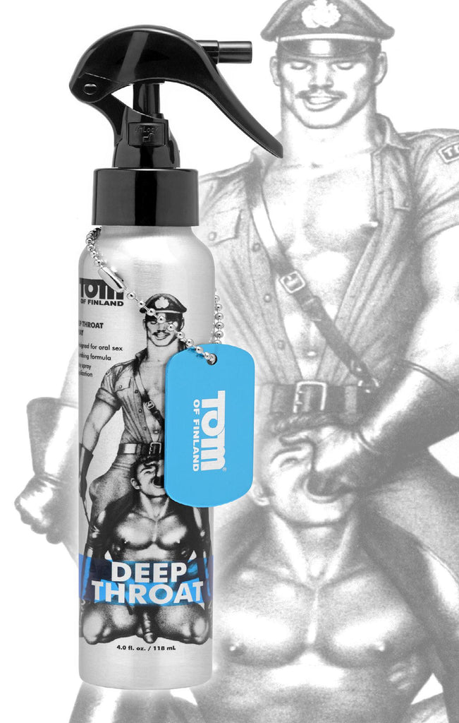 Tom of Finland Deep Throat Spray- 4 oz